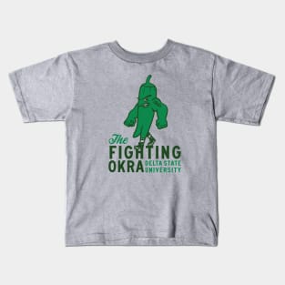 Delta State Fighting Okra Kids T-Shirt